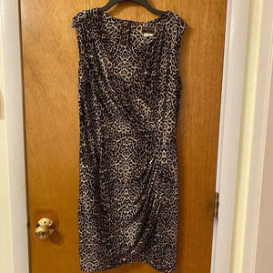 Women’s Animal Print Sleeveless Dress Designed by GK Direct for Mary Kay, Size M